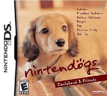 Nintendogs - Dachshund & Friends (USA) box cover front